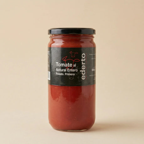 Tomate natural entero pelado navarro 660 g 1