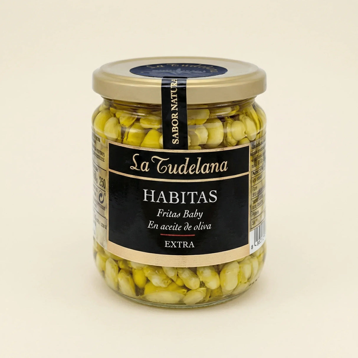 Habitas Baby en Aceite de Oliva La Tudelana 235 g 1