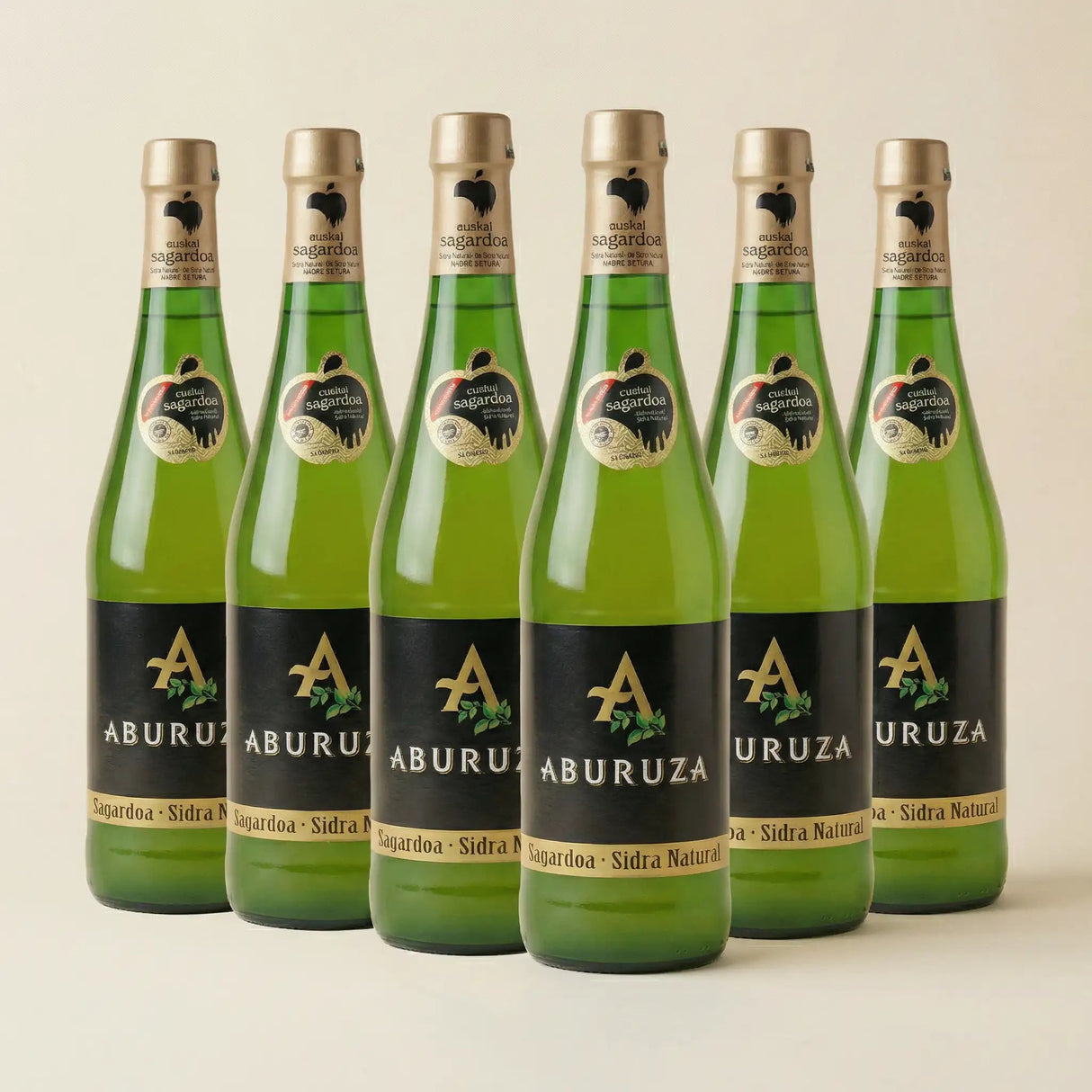 Sidra Aburuza Premium Pack 6 D.O. Euskal Sagardoa 1