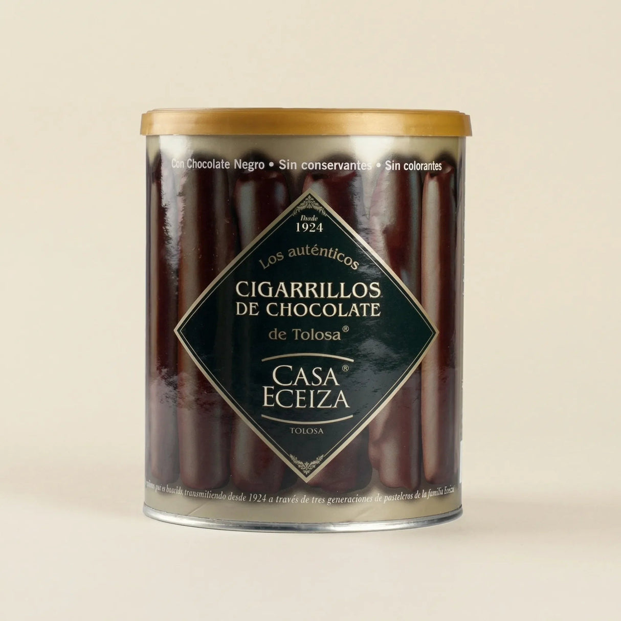 Cigarrillos de Tolosa de Chocolate Casa Eceiza 200 g 1