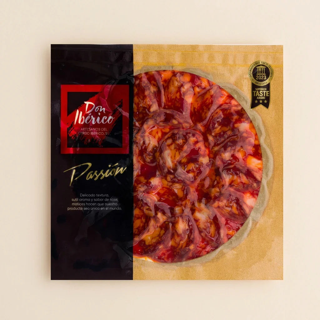 Chorizo de Bellota 100 % Ibérico Loncheado Don Ibérico 80 g 1