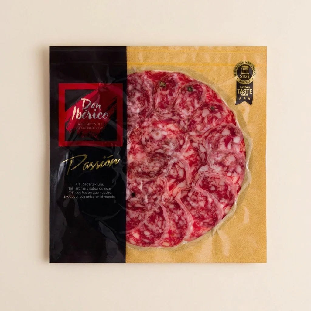 Salchichón de Bellota 100 % Ibérico Loncheado Don Ibérico 80 g 1