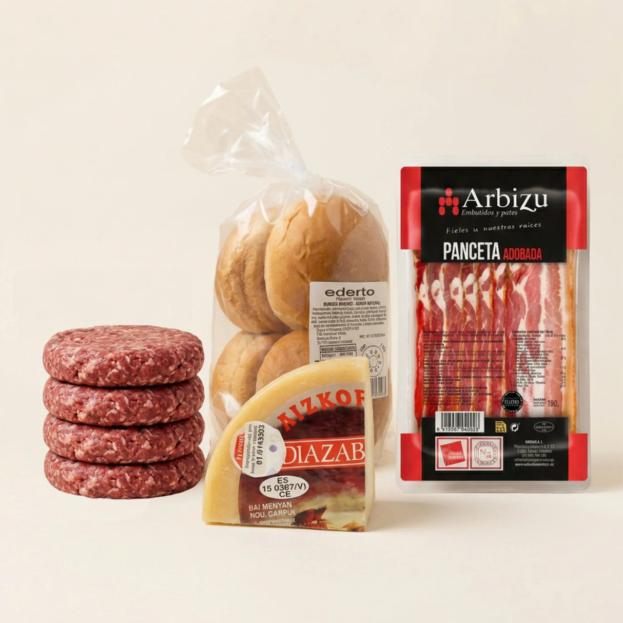 Pack Hamburguesa Gourmet Vasca 1