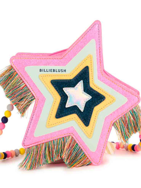 BOLSO CHAROL METALIZADO ESTRELLA NIÑA BILLIEBLUSH 1