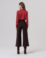 Pantalón ancho Chocolate