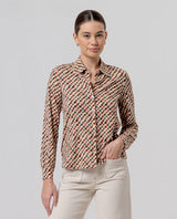 Camisa estilo ancho Crudo