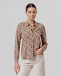 Camisa estilo ancho Crudo