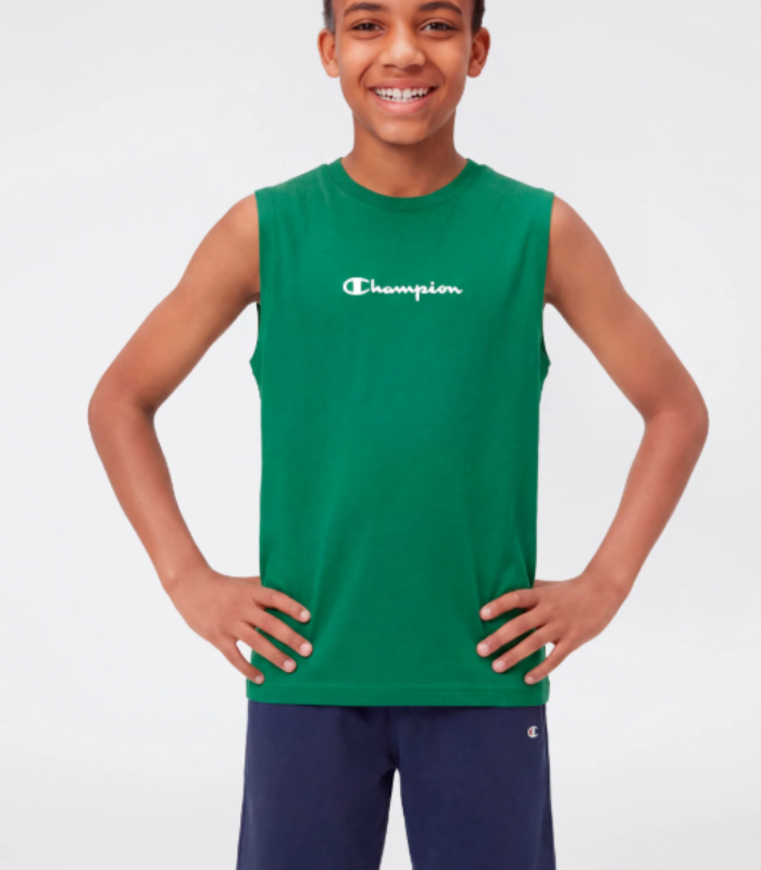 CAMISETA SIN MANGA CHAMPION VERDE 1