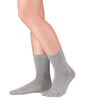 Calcetines de dedos de Algodón Midi Gris Claro 1