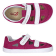 Sandalia respetuosa Cross Fucsia 1