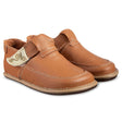 Calzado respetuoso en piel modelo Lulu Camel 1