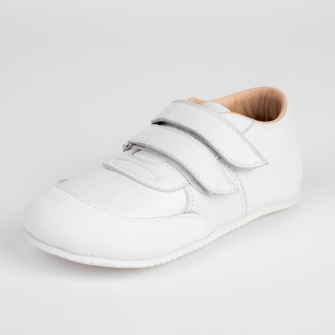 Calzado repsetuoso en piel color Blanco 1
