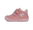 Zapatilla respetuosa en Rosa con Mariposa 1