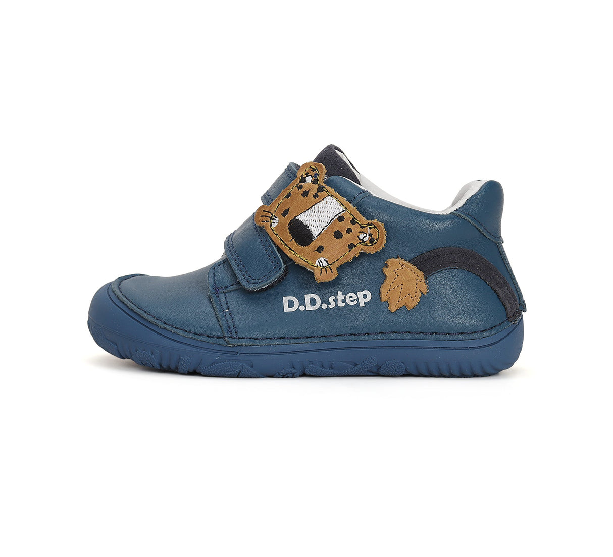 Zapatilla respetuosa en Azul con Guepardo 1