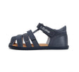 Sandalias respetuosas de piel Azul Marino 1