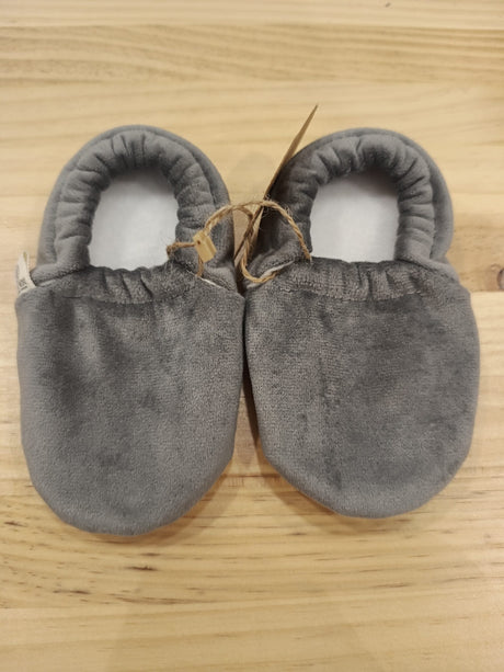 Babucha respetuosa Velvet Grey 1