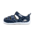 Sandalia respetuosa de piel Espino Navy 1