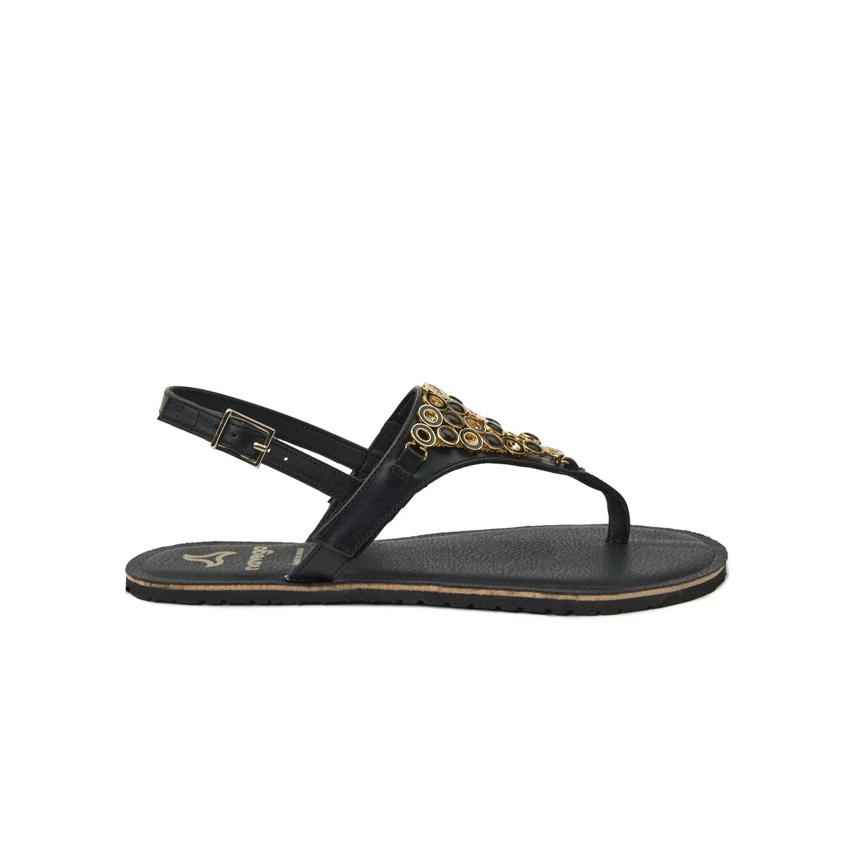 Sandalia barefoot modelo Mamba Negro 1