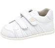 Zapatilla respetuosa en piel color Blanco 1