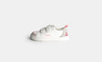 Zapatilla respetuosa modelo Rafi Blanco Rosa 1