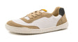 Zapatilla barefoot XL horma ancha color Blanco/Arena 1