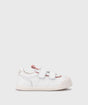 Deportiva respetuosa infantil Berlin White Rosa en horma Wide 1