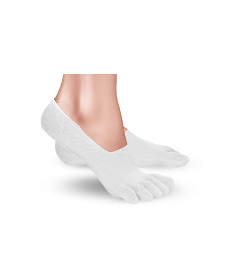 Calcetines de dedos " invisibles" en color blanco 1