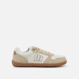 Zapatilla barefoot modelo Aria Brida Arena / Murri hueso 1
