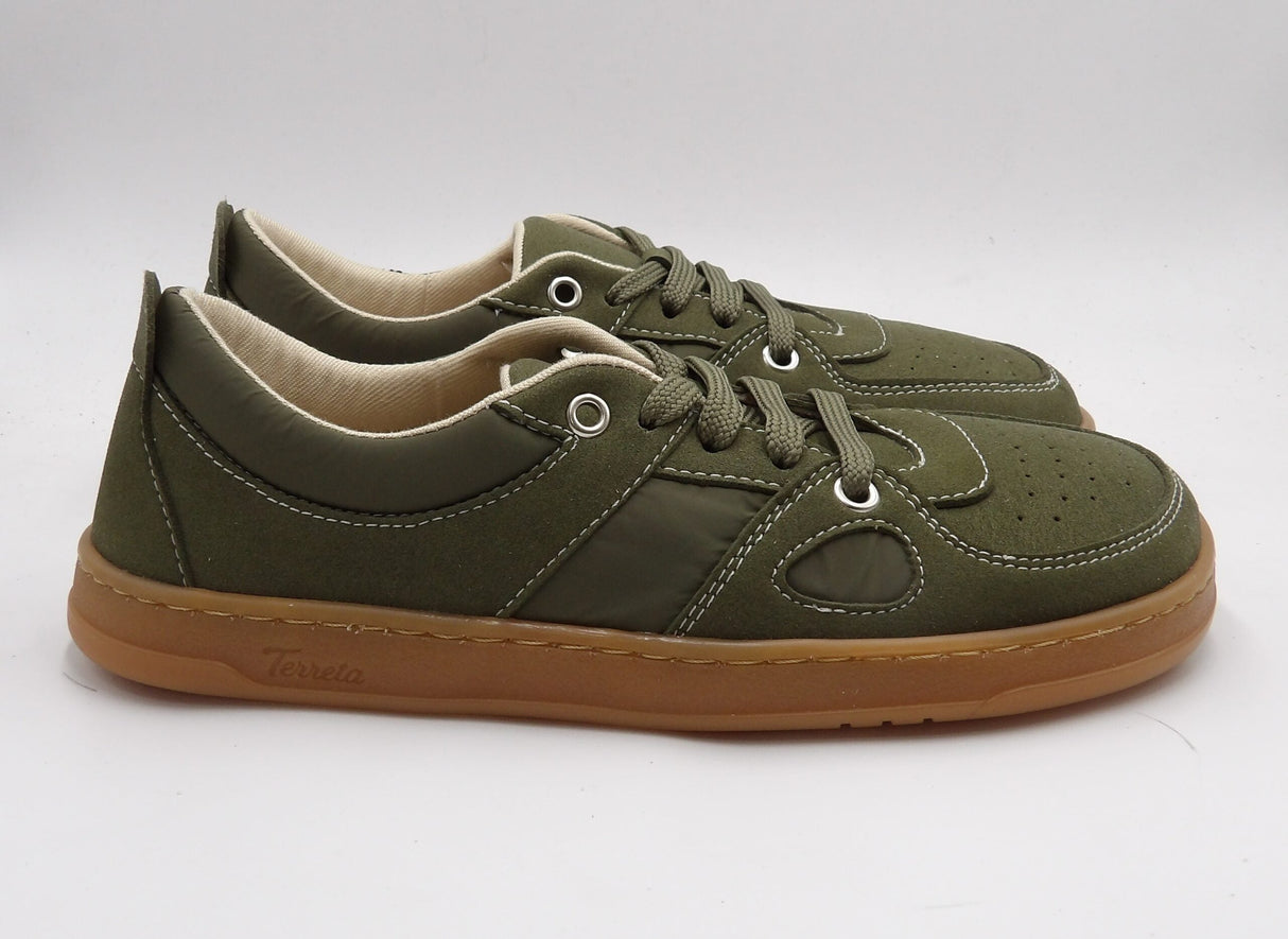 Sneakers barefoot Augusta Verde serraje y nylon 1
