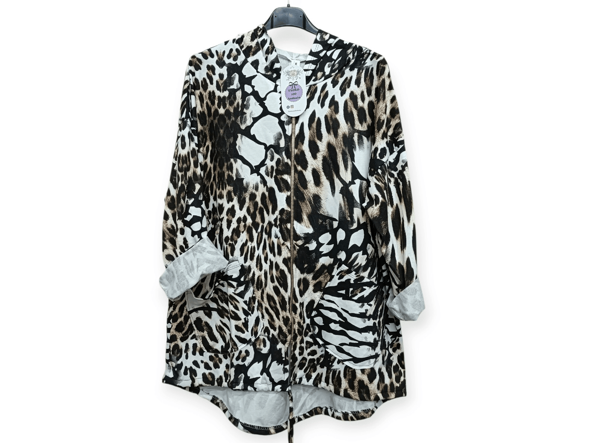 Cazadora/chaqueta animal print serpiente 1