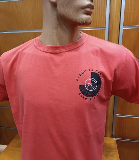 CAMISETA ONDDO TA PUNTO LOGO ROJO 1