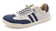 Deportiva barefoot 9028-XL horma ancha microfibra Navy/Blanco 1