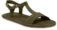 Sandalia barefoot Nobuck Kaki Satya 1
