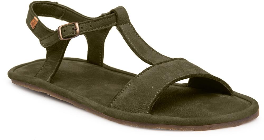 Sandalia barefoot Nobuck Kaki Satya 1