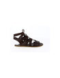 Sandalia barefoot Savia serraje Negro 1