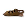 Sandalia barefoot Ebano serraje Whisky 1