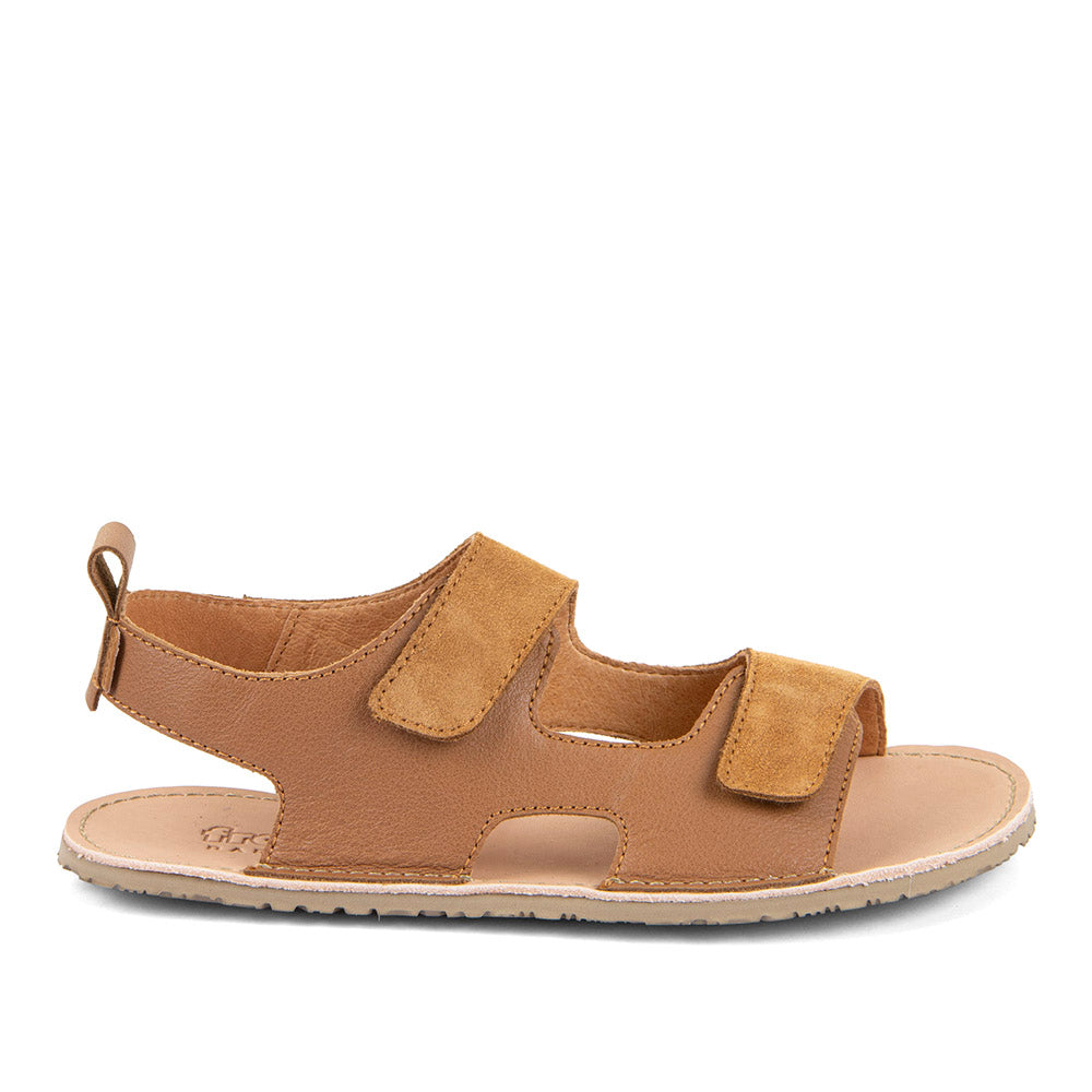 Sandalia barefoot Flexy Noea Cognac 1