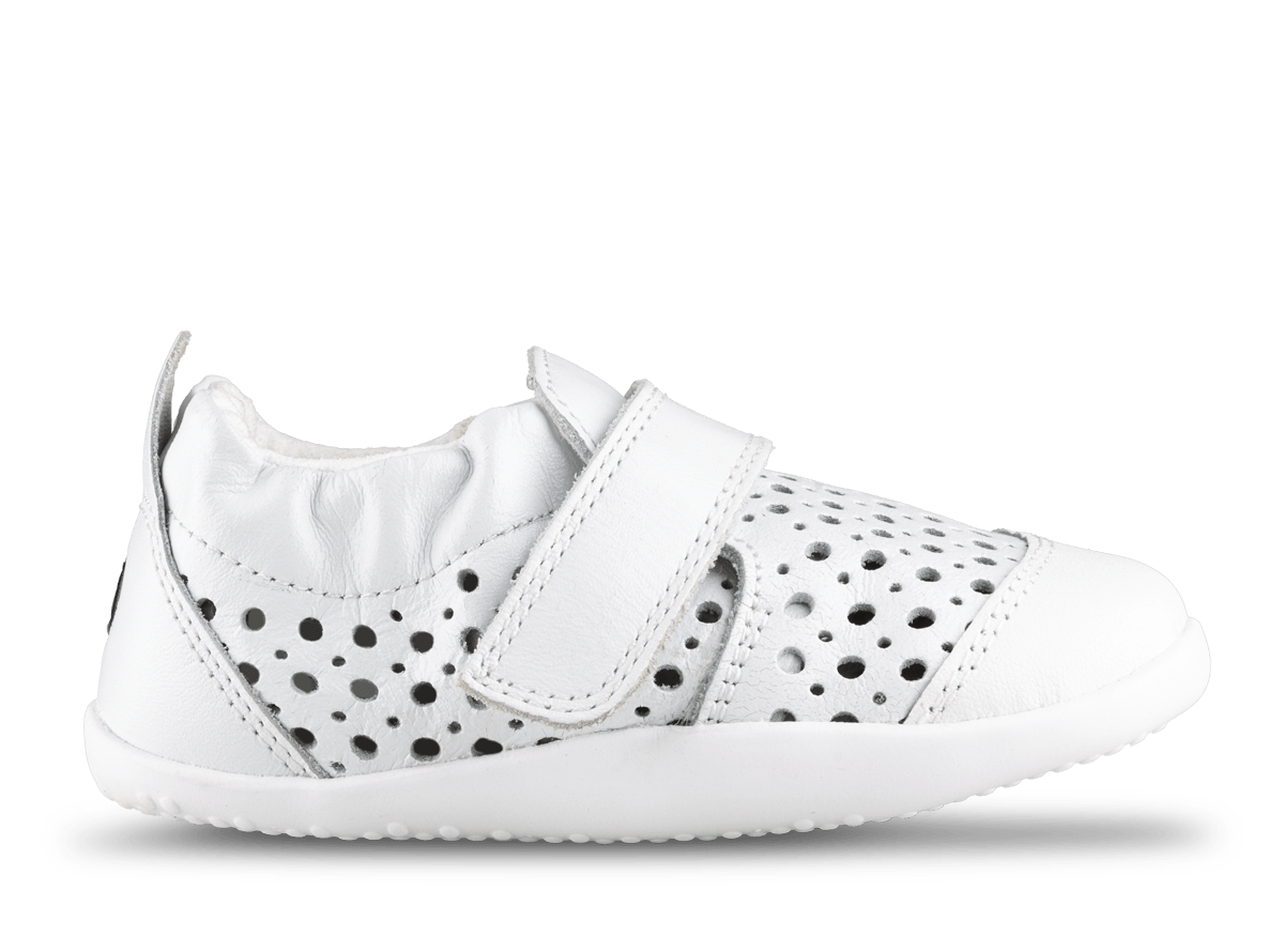 Zapatilla respetuosa primeros pasos Go Punch Blanco 1