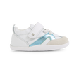Zapatilla respetuosa primeros pasos Chase White-Jelly mint 1
