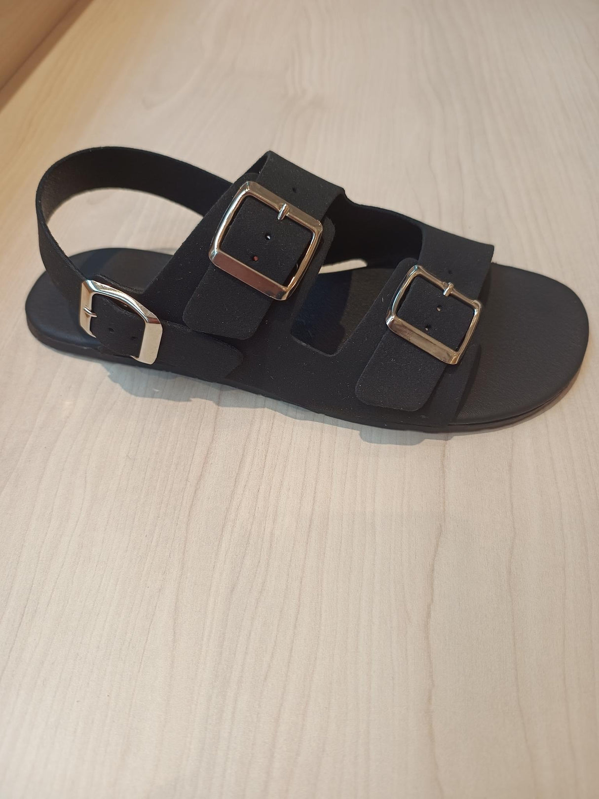Sandalia barefoot 1560 Suede Negro 1