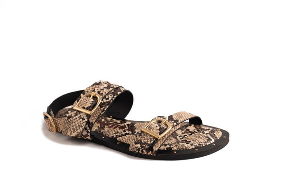 Sandalia barefoot 1567 Habibi beige 2 hebillas 1