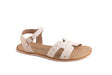 Sandalia barefoot 1577 Suede Blanco 1