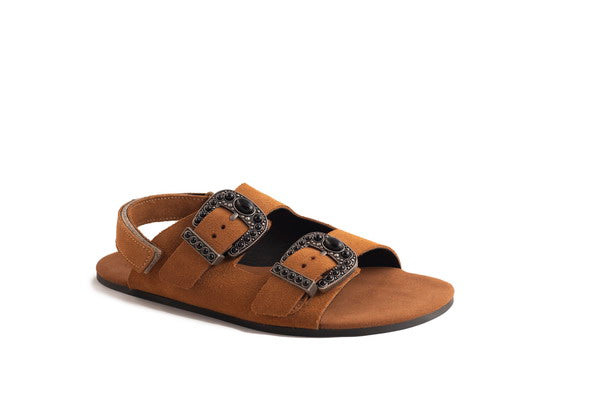 Sandalia barefoot 1569 suede Marron 1