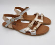 Sandalia barefoot Baix Metalizado 1