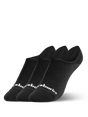 Pack de 3 pares de calcetines barefoot invisible (No Show) color Negro 1