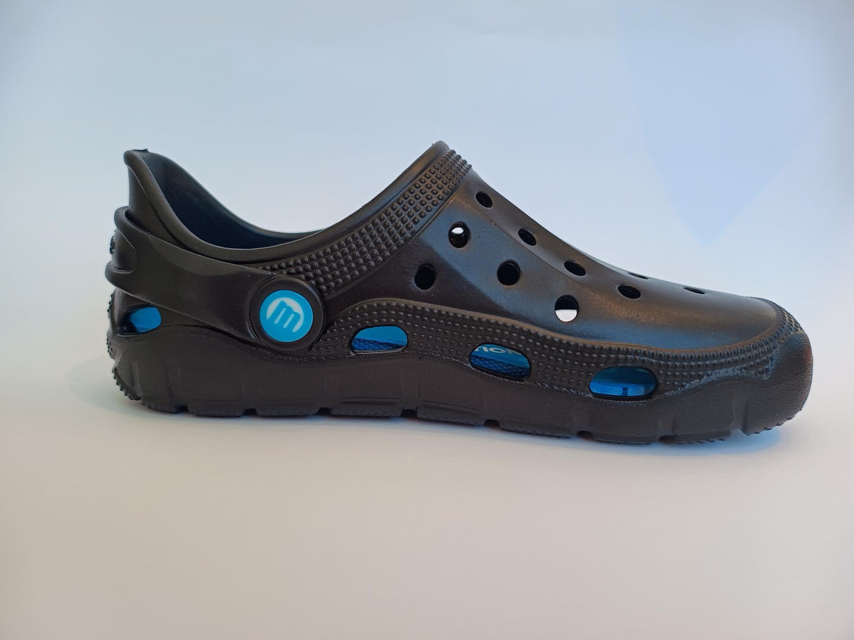 Zuecos barefoot Evacare Negro 1