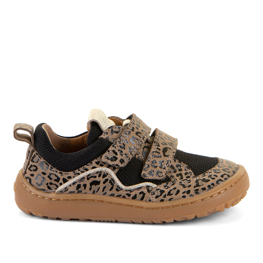Deportiva respetuosa Baze Beige/ animal print hidrofugado 1