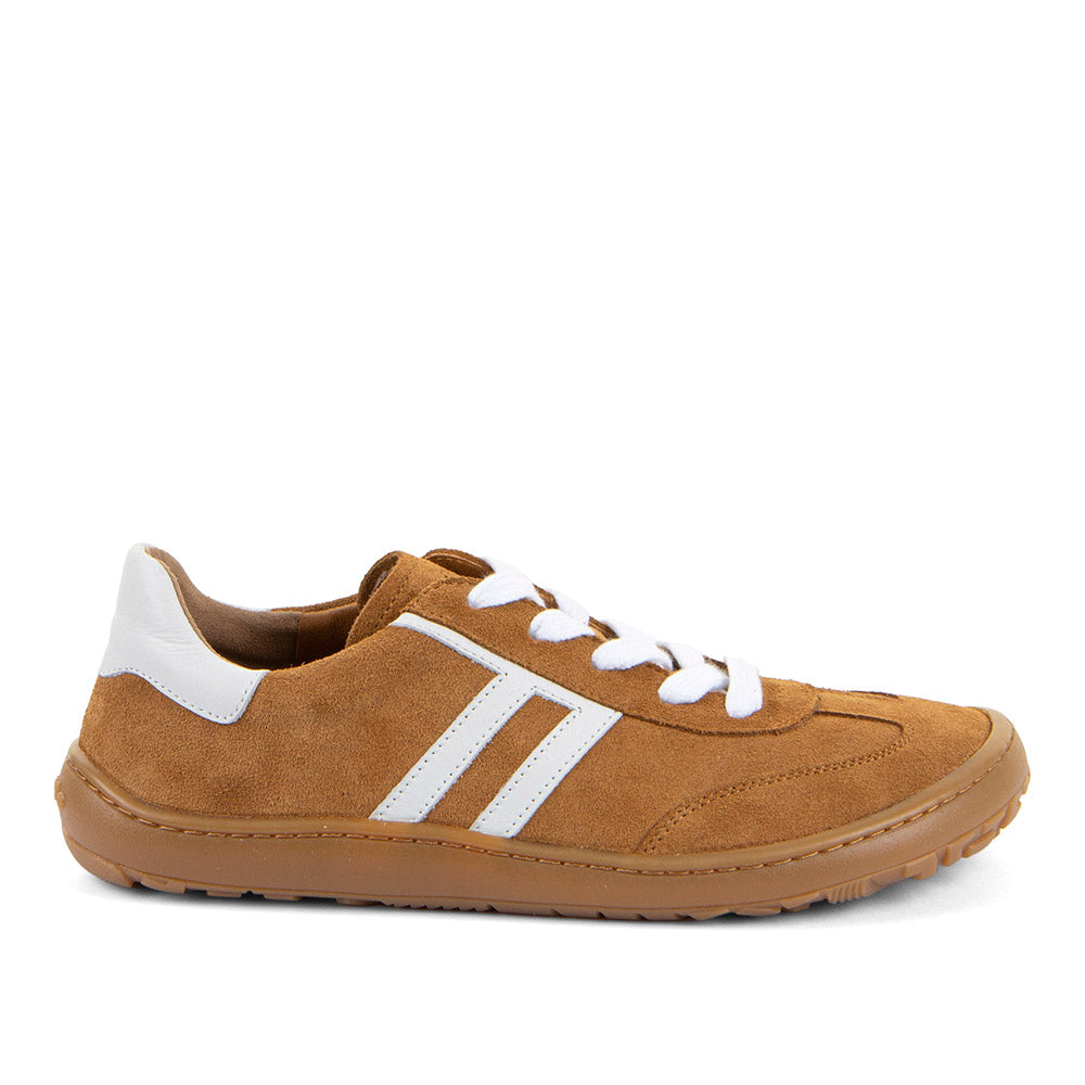Deportiva barefoot F-Motion Laces Cognac hidrofugado 1
