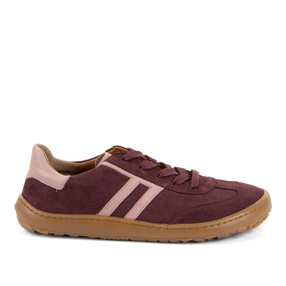 Deportiva barefoot F-Motion Laces Bordeaux hidrofugado 1