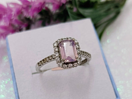 Anillo plata lavanda amatista 1